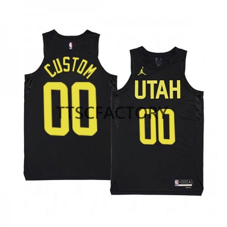 Maillot Homme Utah Jazz Personnalisé Nike 2022-23 Statement Edition Noir Swingman